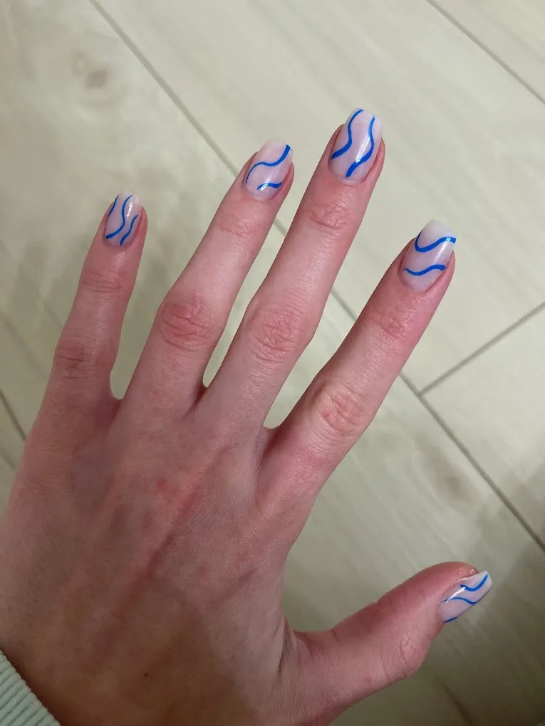 Vlada's nail design done by Oakville's best nail salon